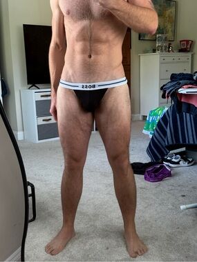 Boss Black Jock with White Logo Waistband XL NWOT